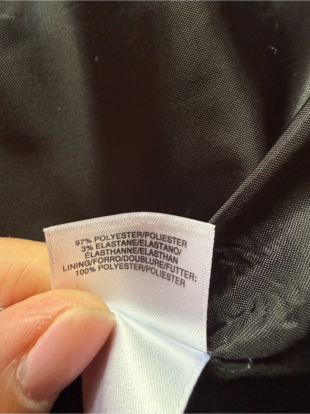 Jones Studio Black Women's Blazer Jacket - Picture 4 of 7